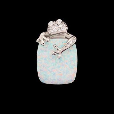 Opal Frog Pendant ***RETIRED DESIGN***