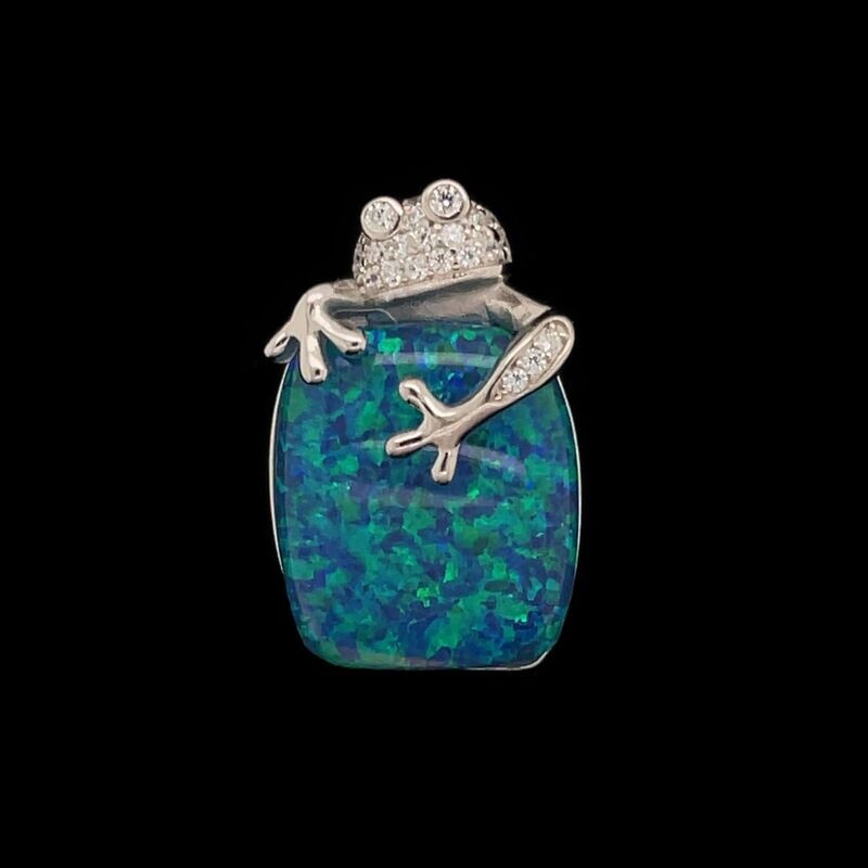 Opal Frog Pendant ***RETIRED DESIGN***