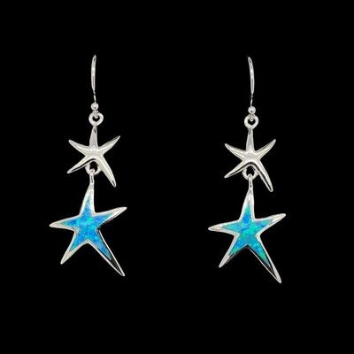 Opal Starfish Earrings ***RETIRED DESIGN***