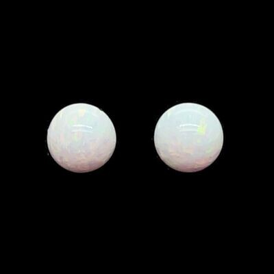 Opal Ball Earrings