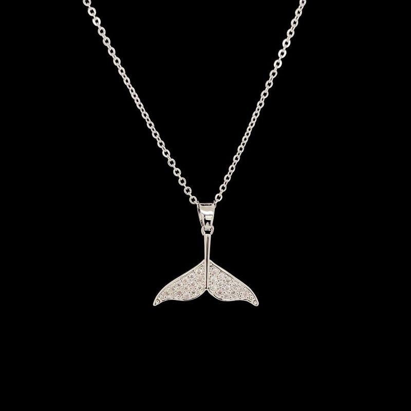 Crystal Tail Pendant
