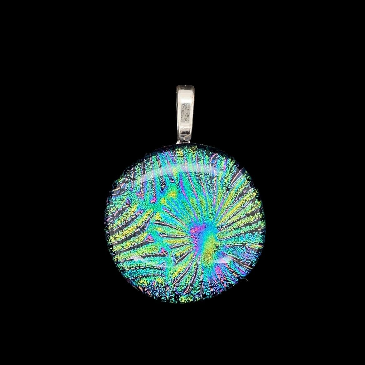 Dichroic Glass Pendant