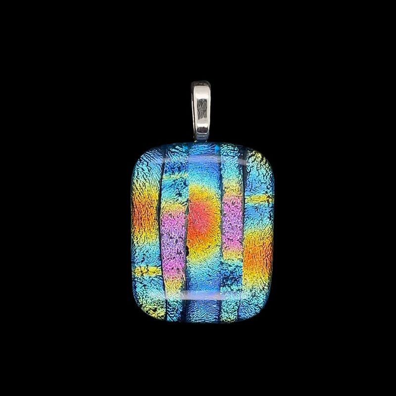 Dichroic Glass Pendant
