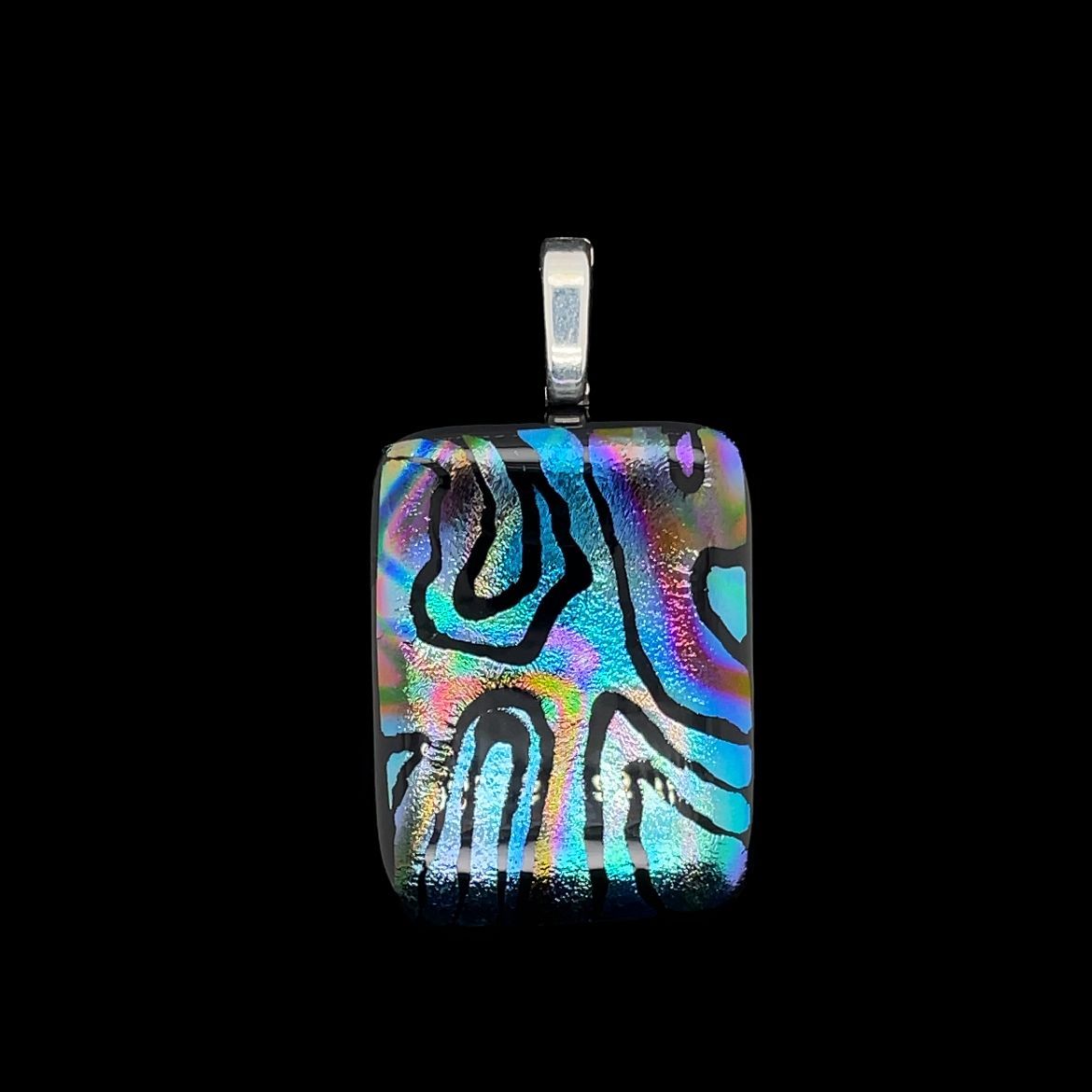 Dichroic Glass Pendant