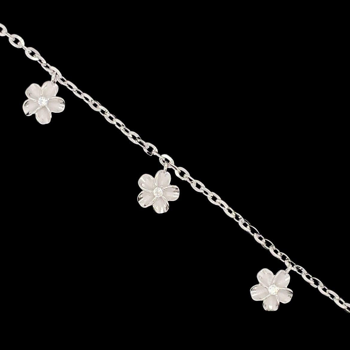 Flower Ankle Bracelet