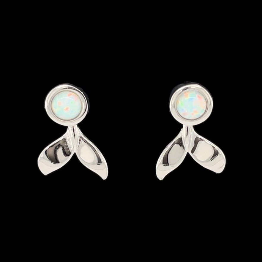 Opal Tail Earrings