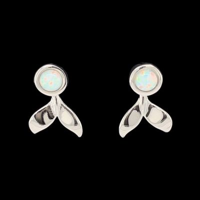 Opal Tail Earrings