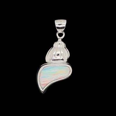 Opal Shell Pendant