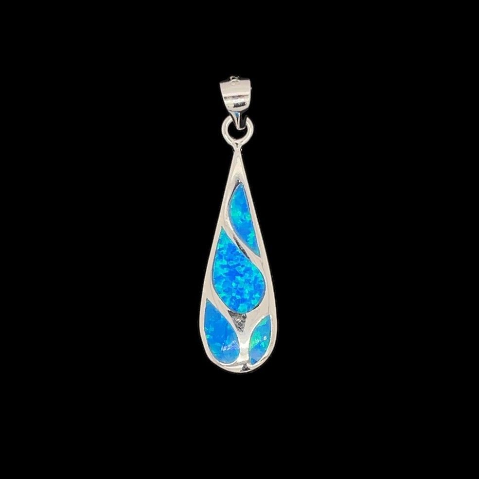 Opal Teardrop Pendant