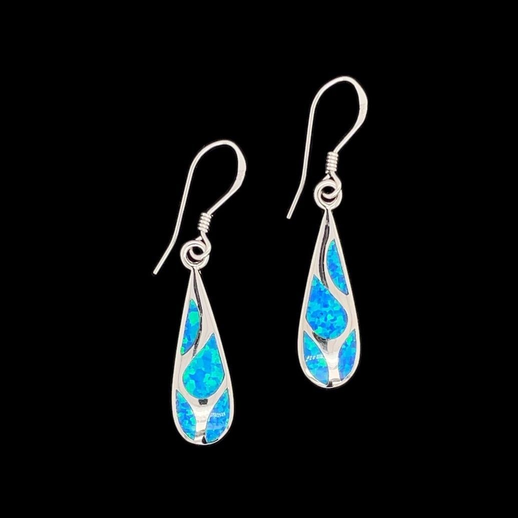 Opal Teardrop Earrings