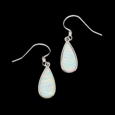 Opal Teardrop Earrings