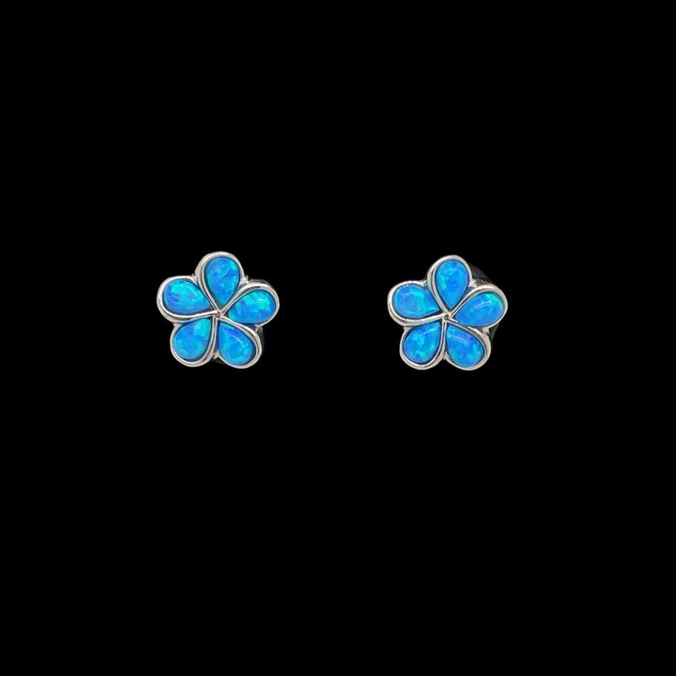 Opal Flower Earrings ***RETIRED DESIGN***