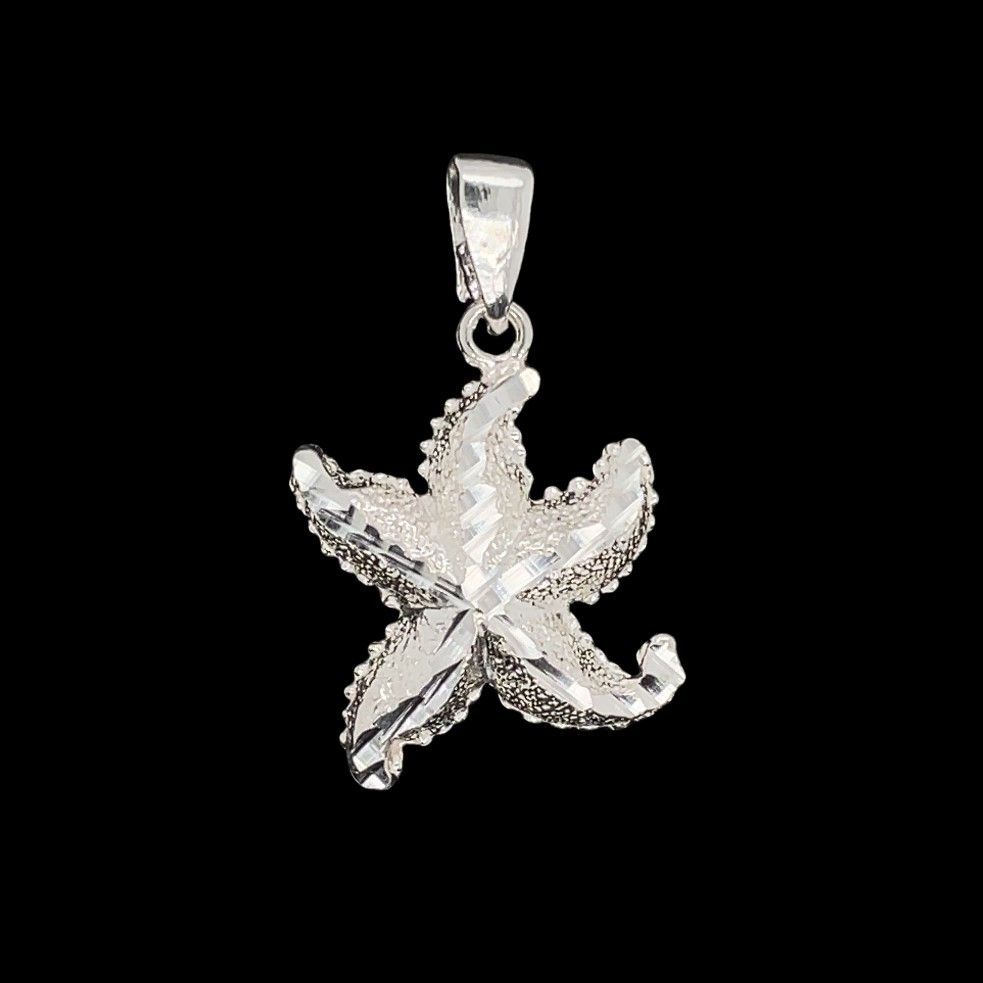 Sterling Silver Starfish Pendant