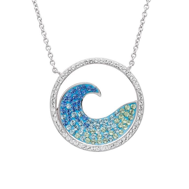 Blue Wave Necklace