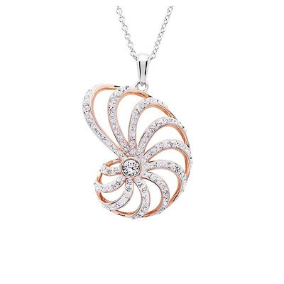 Swarovski Nautilus Shell Necklace