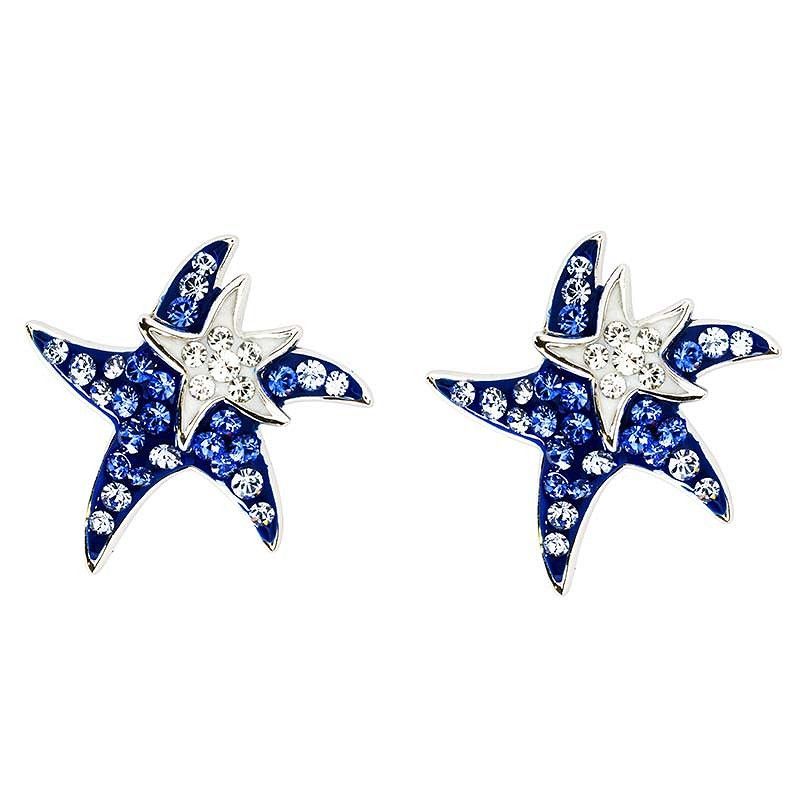 Starfish Mom And Baby Post Earrings