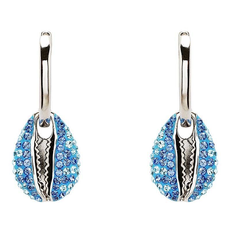 Crystal Shell Earrings