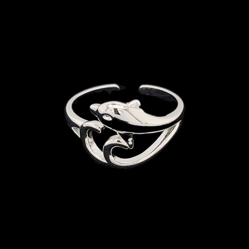 Toe Ring Dolphin