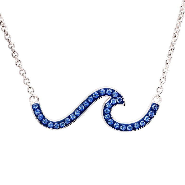 Crystal Wave Necklace