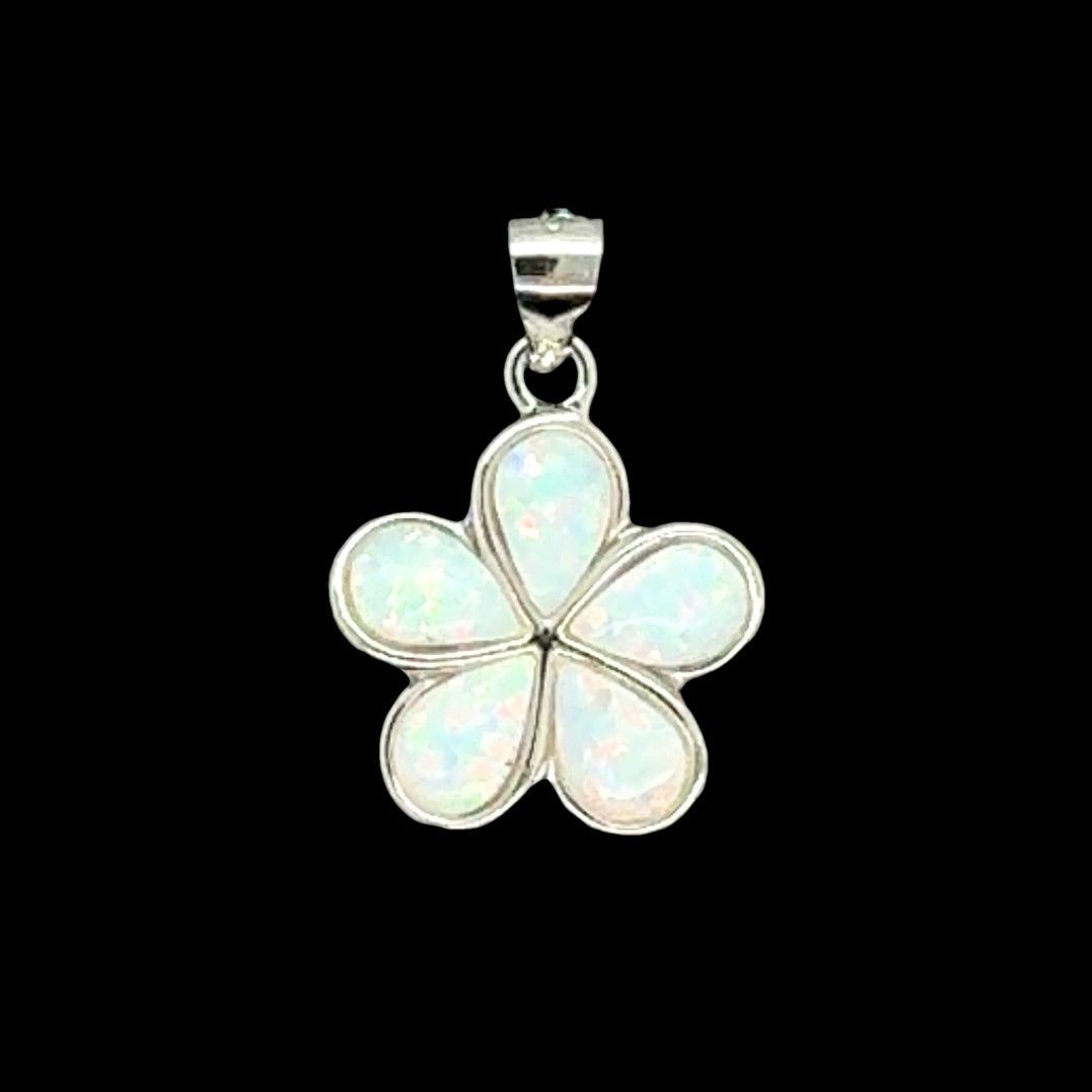 Opal Flower Pendant ***Retired Design***