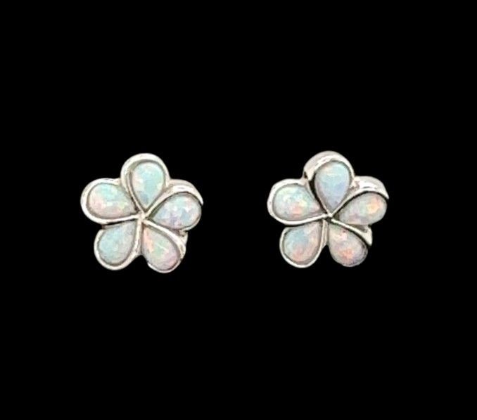 Opal Flower Earrings ***Retired Design***