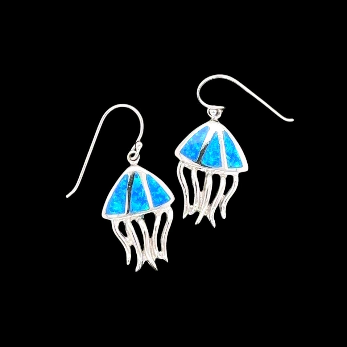 Opal Jellyfish Earrings