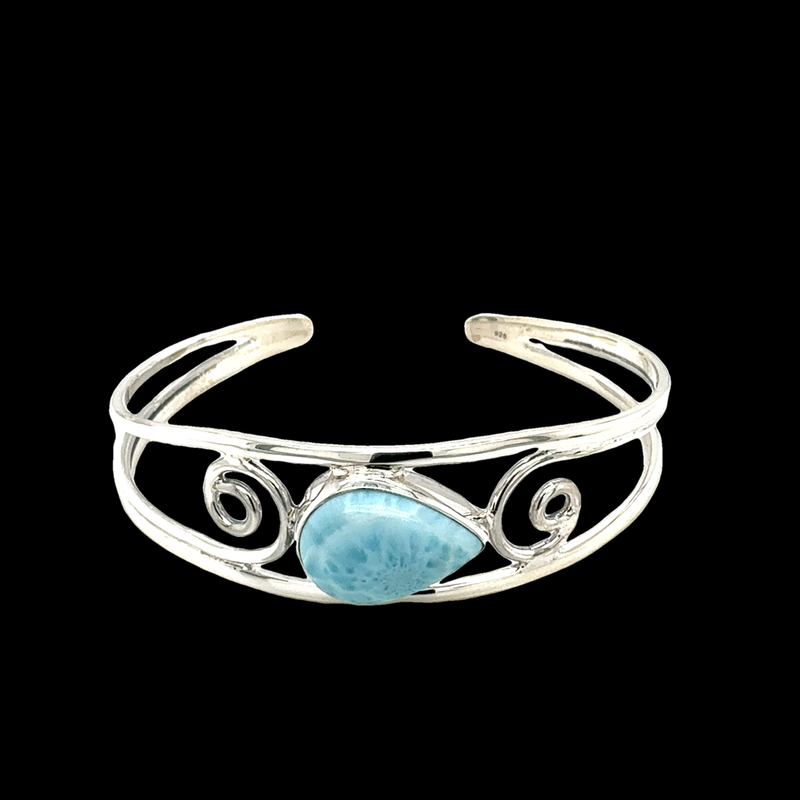 Larimar Cuff Bracelet