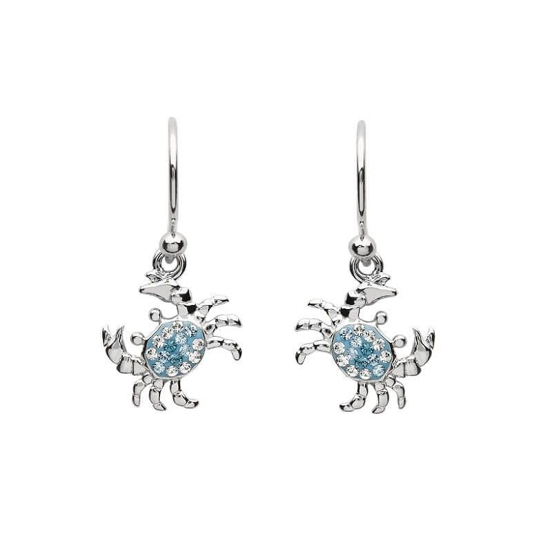 Crab Earrings (Dangle)