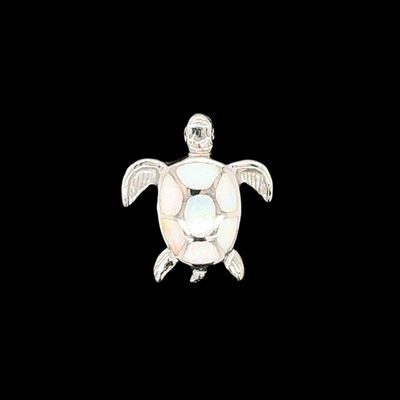 Opal Turtle Pendant