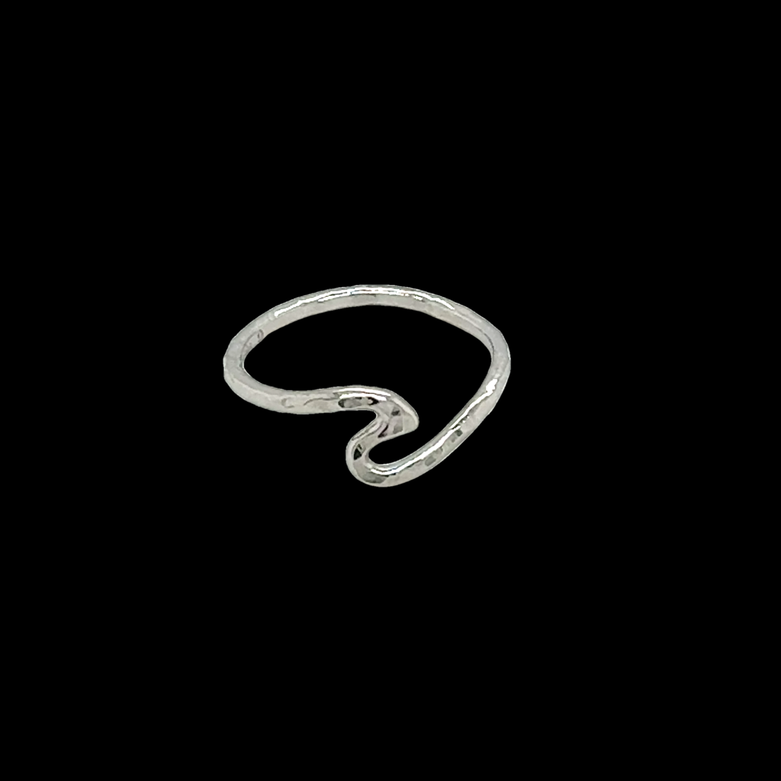 Sterling Silver Wave Ring