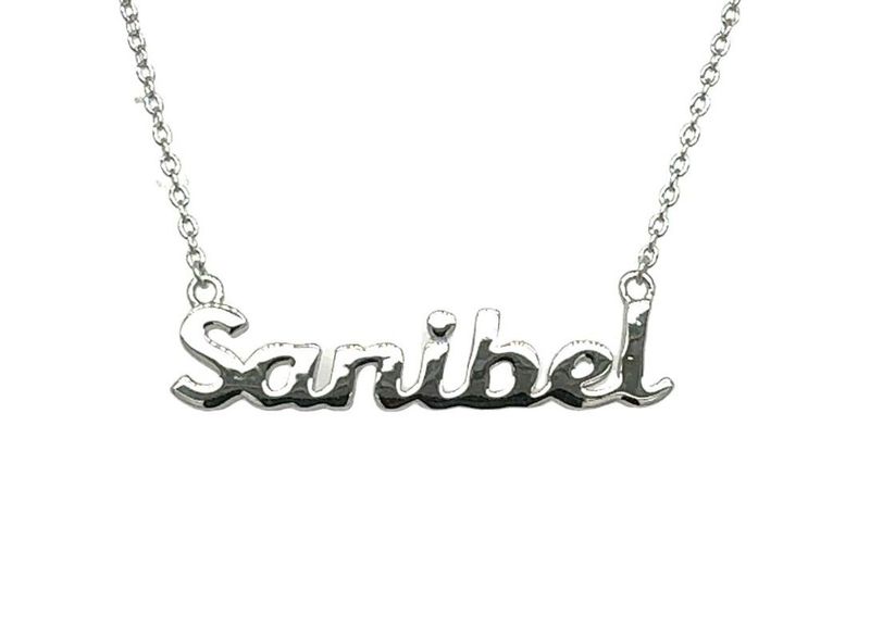 The Sanibel Script Necklace