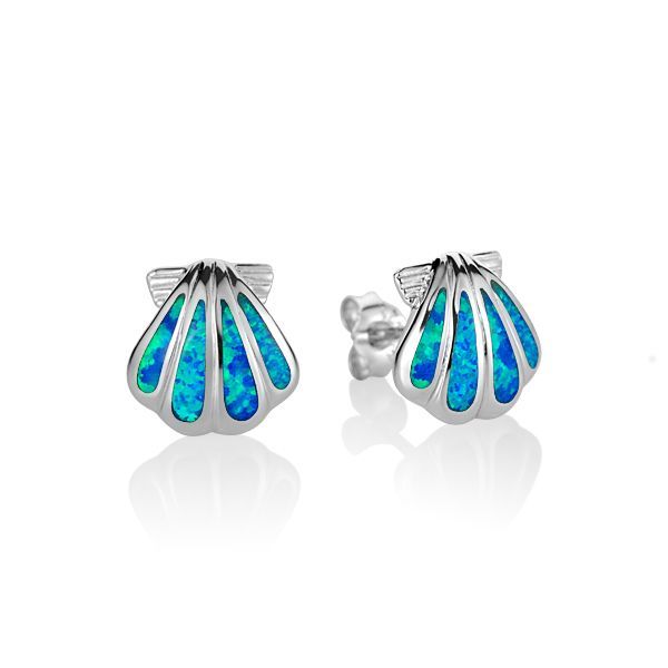 Opal Shell Earrings