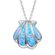 Opal Shell Necklace