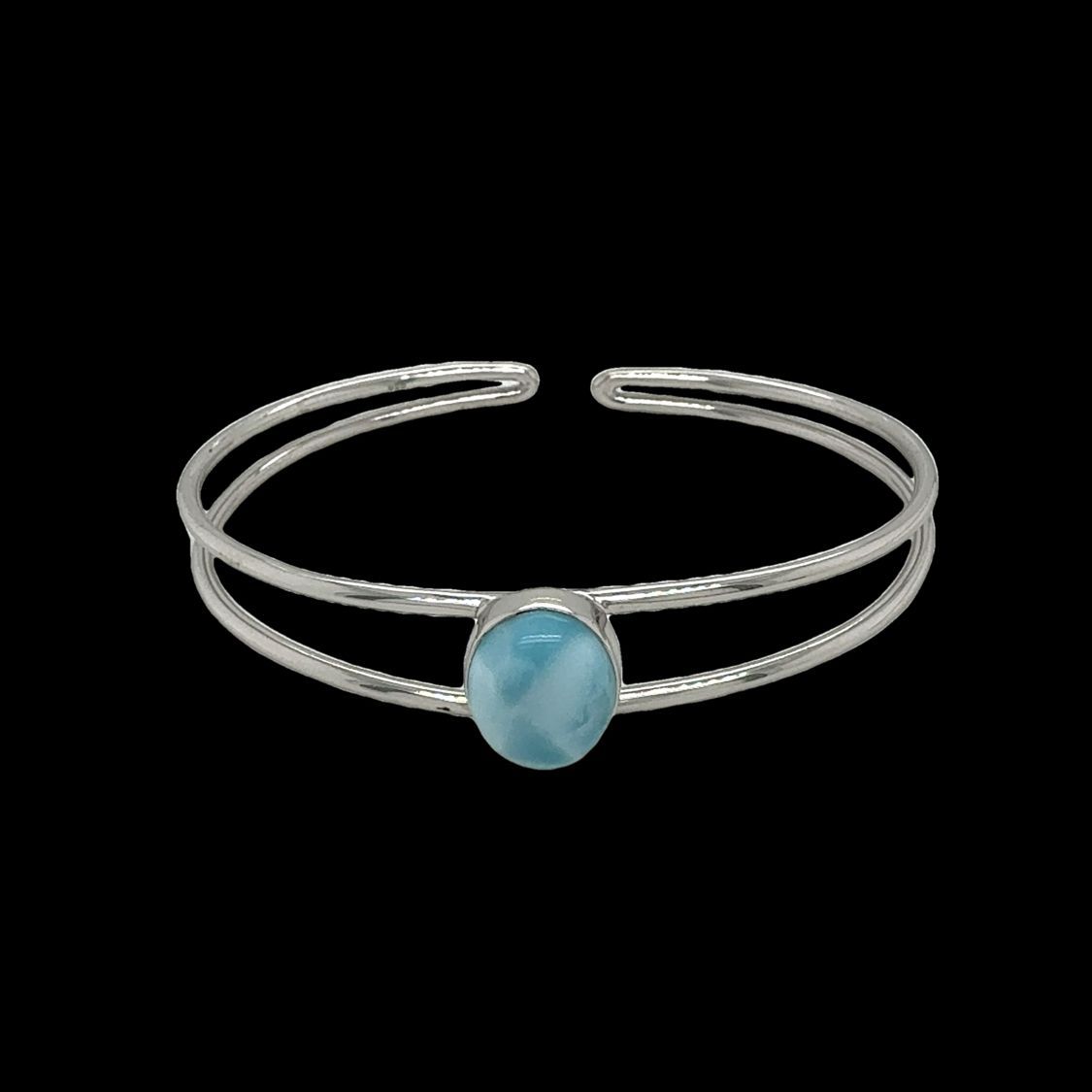 Larimar Cuff Bracelet