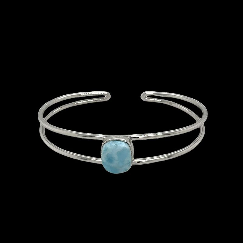Larimar Cuff Bracelet