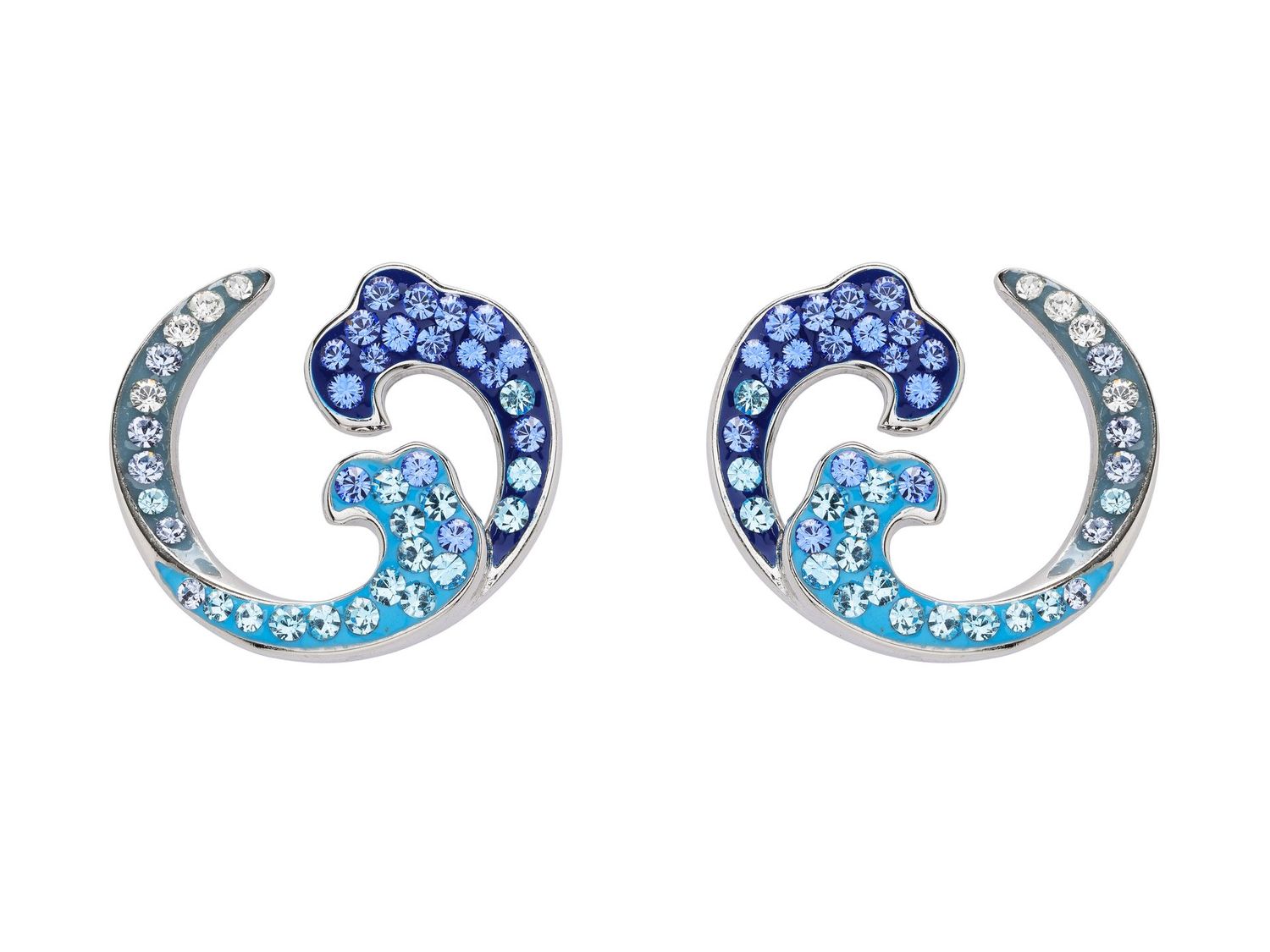 Wave Post Earrings