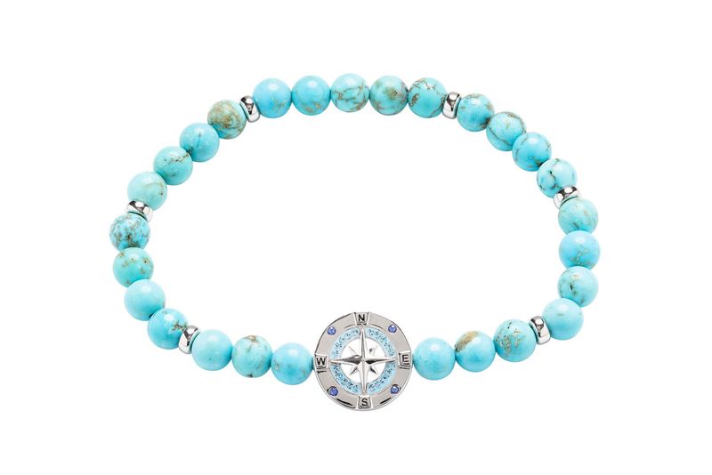 Turquoise Compass Bracelet