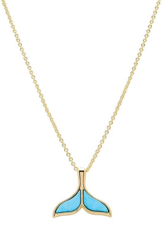 14kt Gold Vermeil Tail Necklace