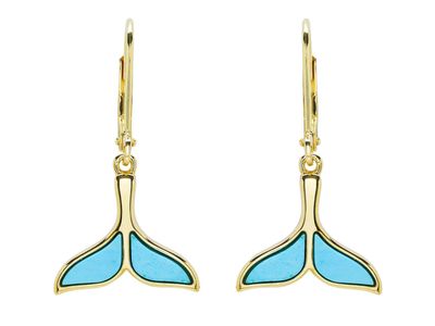 14kt Gold Vermeil Tail Earrings