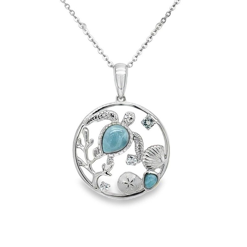 Larmar Turtle Tropical Necklace