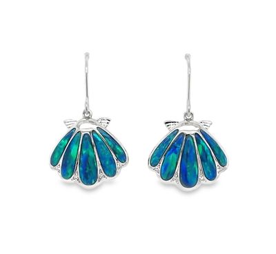 Opal Shell Earrings