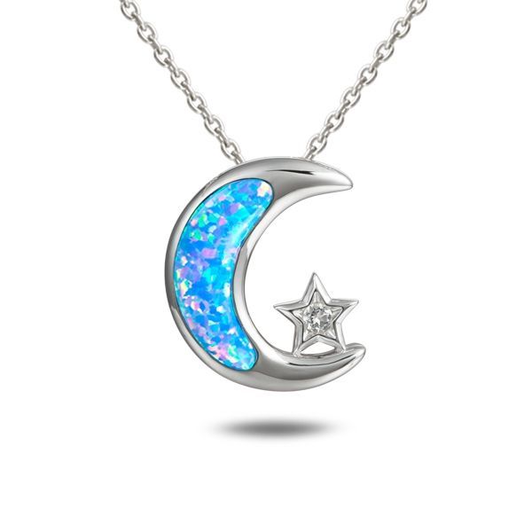 Moon & Star Necklace