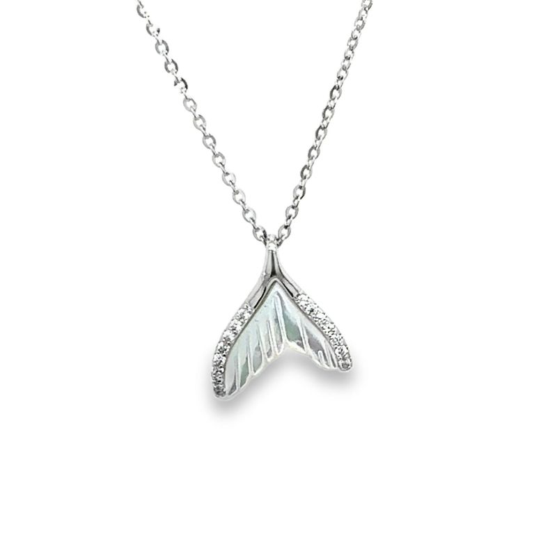 Mother Of Pearl Tail Necklace