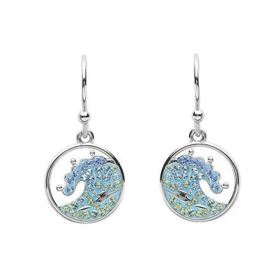 Wave Drop Earrings