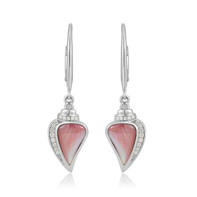 Mother Of Pearl Shell Earrings