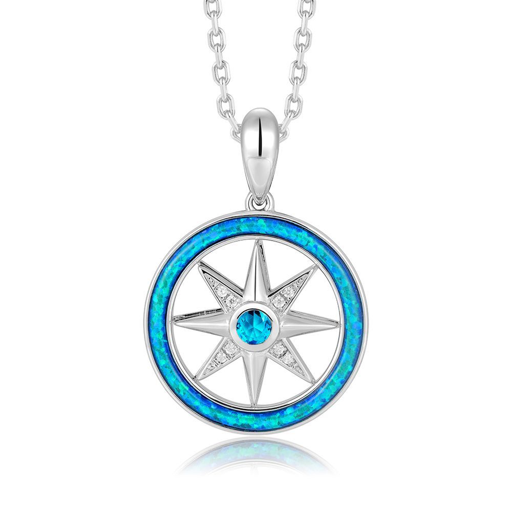 Compass Star Necklace
