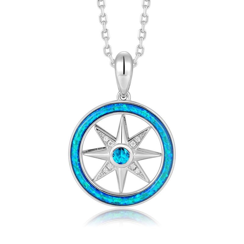 Compass Star Necklace