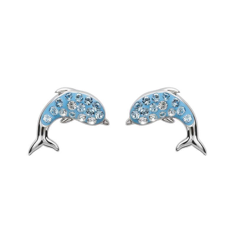 Dolphin Stud Earrings