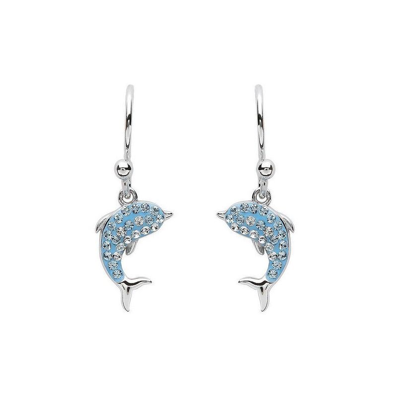 Dolphin Dangle Earrings