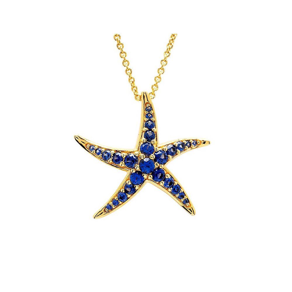 Vermeil Starfish Necklace